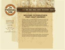 Tablet Screenshot of prodigalsonbrewery.com